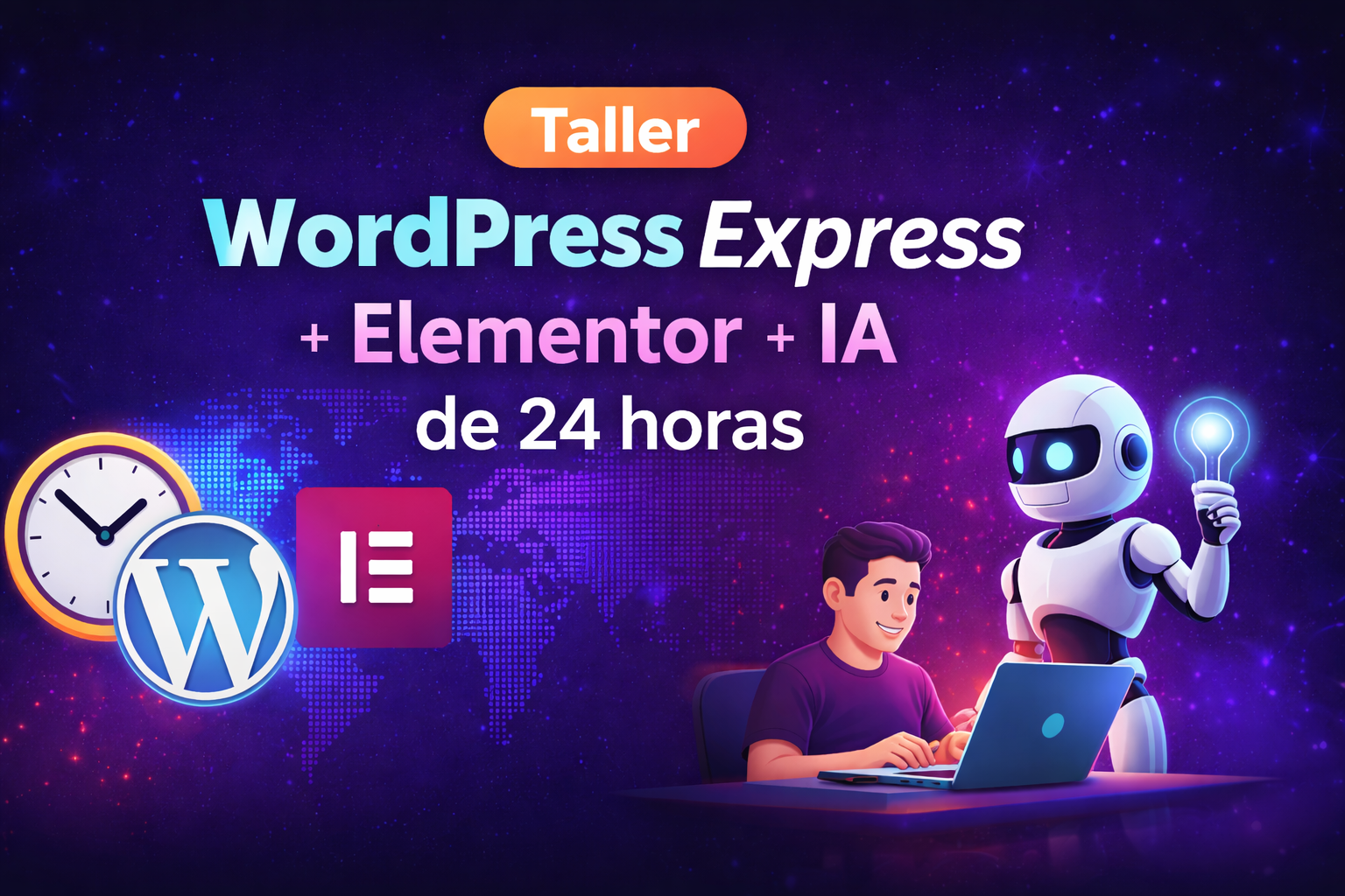Taller Express: WordPress + Elementor + IA